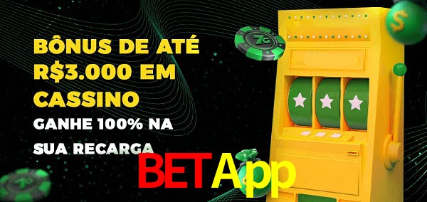 BetApp melhor bônus de depósito