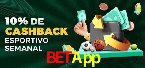 10% de bônus de cashback na BetApp